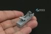 Quinta Studio QD72249 Mirage 2000C 3D-Printed & coloured Interior on decal paper (Modelsvit) 1/72